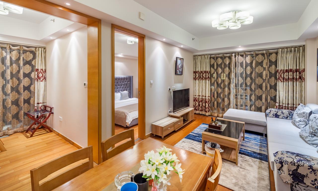 Deemansion Apartment Jinmao Palace Beijing Bagian luar foto